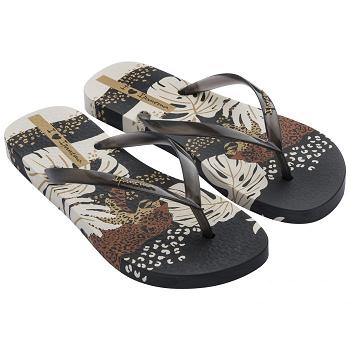 Ipanema Slippers Dames I Love Sun Print Zwart KE7350146 Belgie